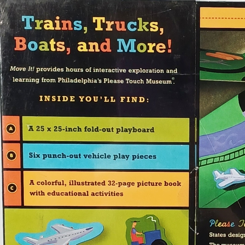 Move It Play-and-Learn Kit Please Touch Museum Dan Yaccarino Sealed 0762400129 - Picture 6 of 9